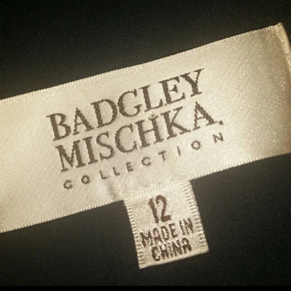 Navy blue Badgley Mischka dress - Picture 6 of 6